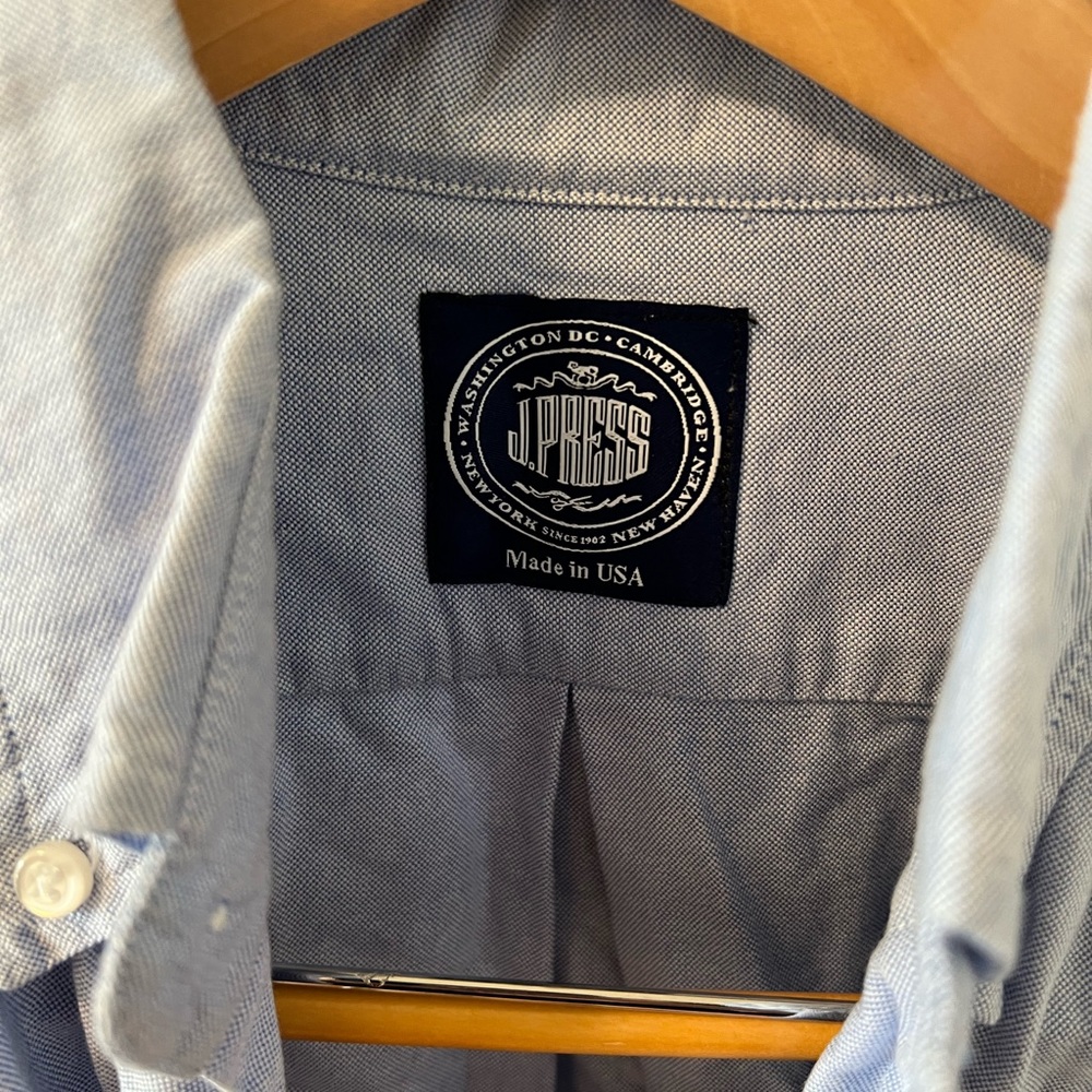 EUC J Press Oxford shirt